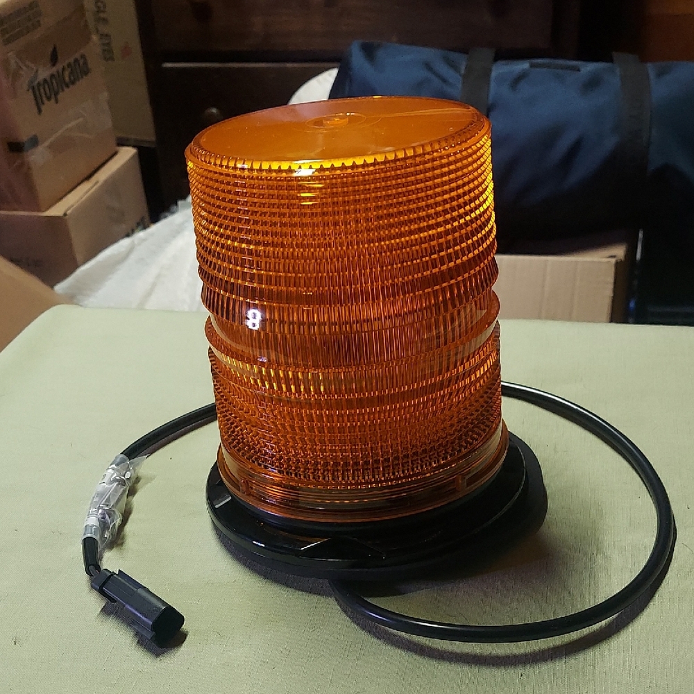 Amber Rotating Beacon Light